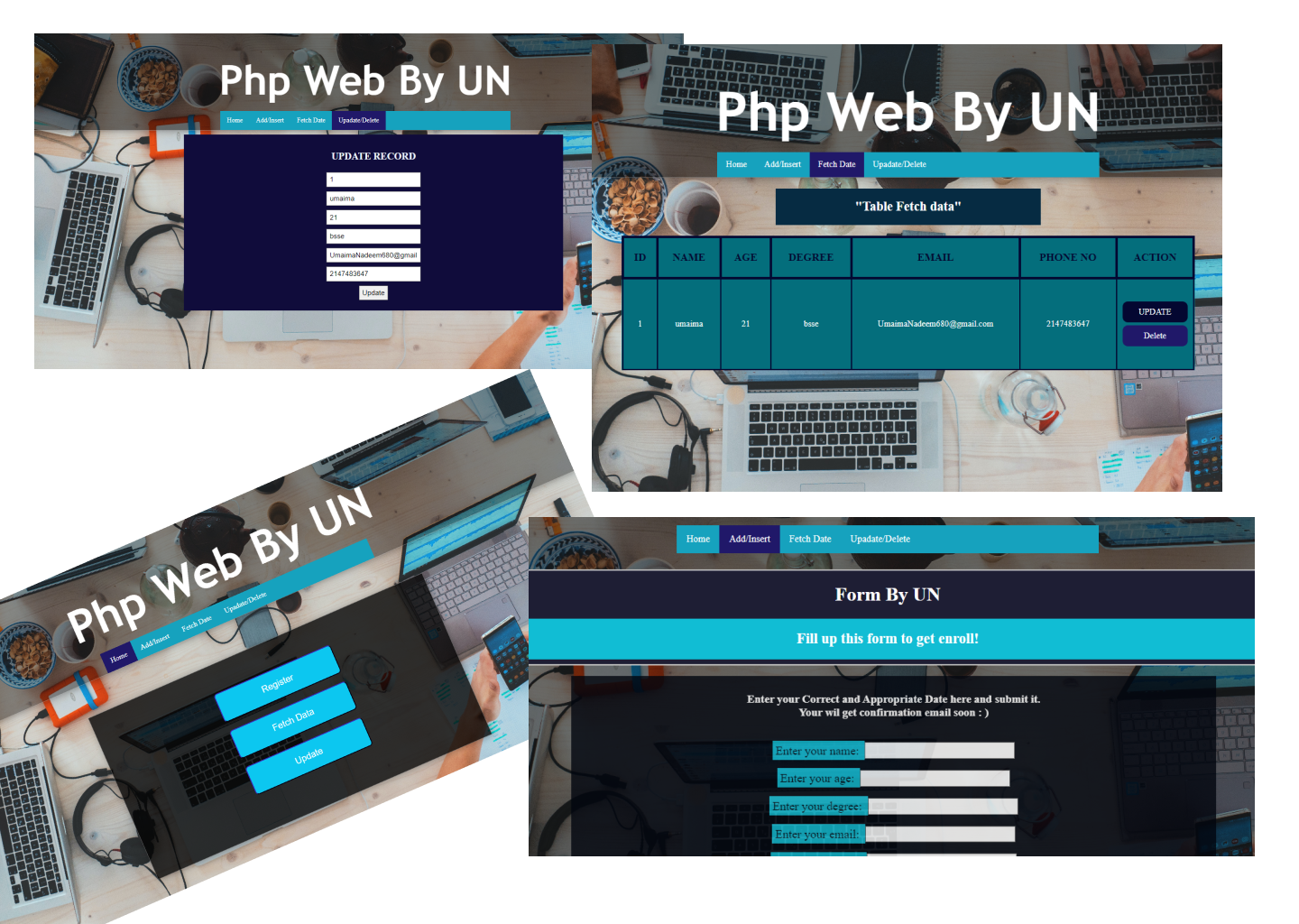 PHP CRUD Application